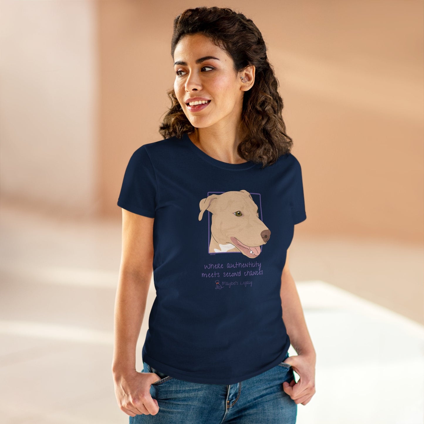 Women's Midweight Cotton Tee | FUNDRAISER | Maybel's Legacy - Detezi Designs - 29752361266577956909