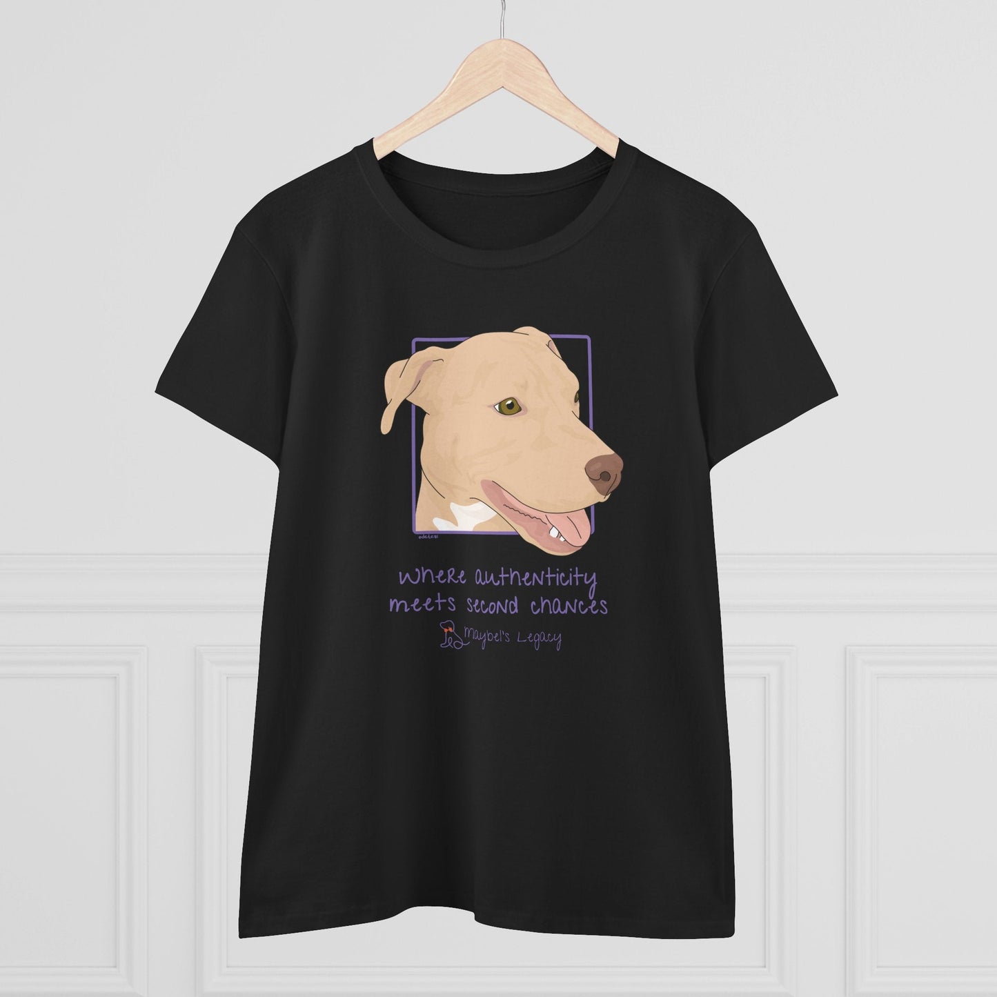 Women's Midweight Cotton Tee | FUNDRAISER | Maybel's Legacy - Detezi Designs - 32699051215993379609