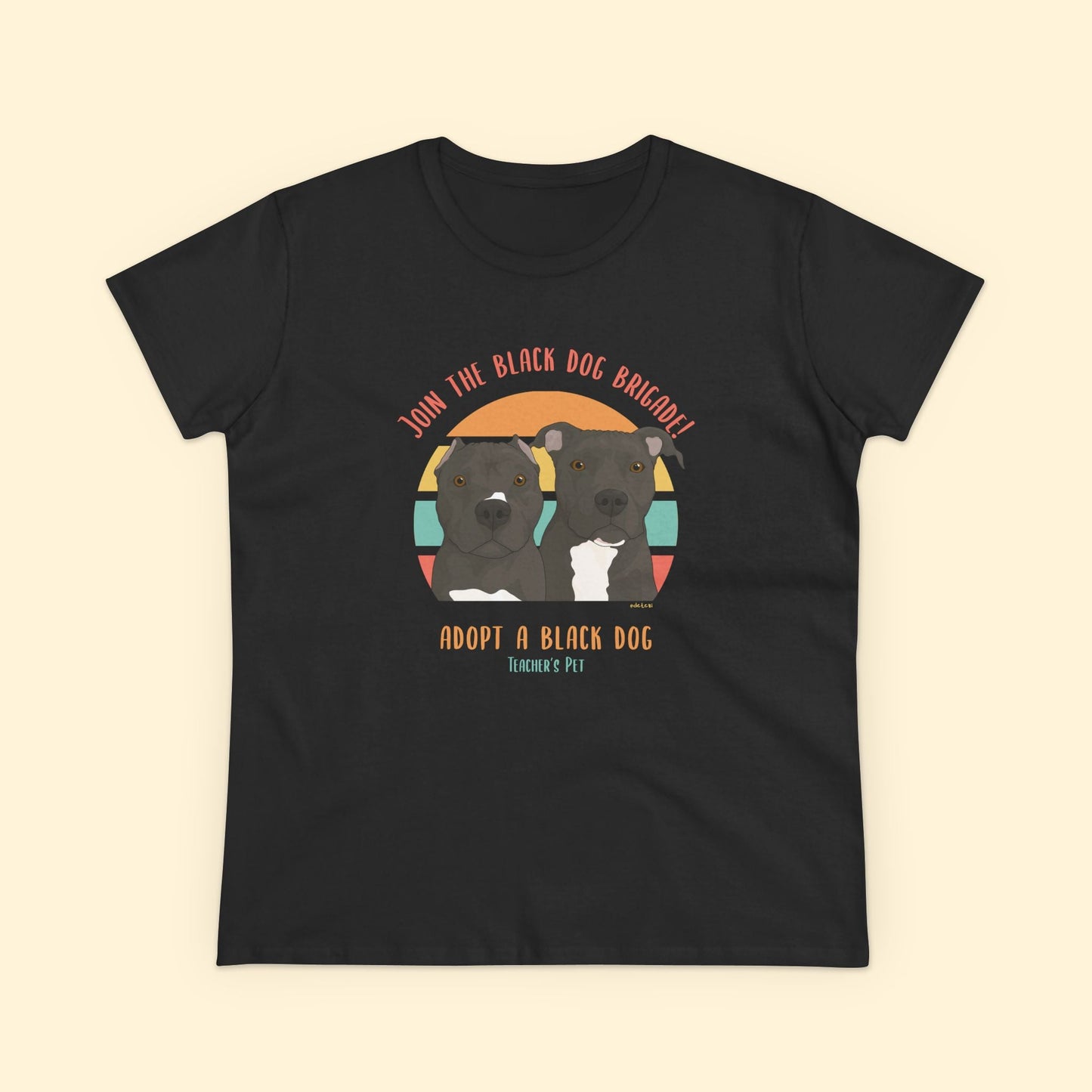 Women's Midweight Cotton Tee | FUNDRAISER | Teacher's Pet - Detezi Designs - 95741793064239443614