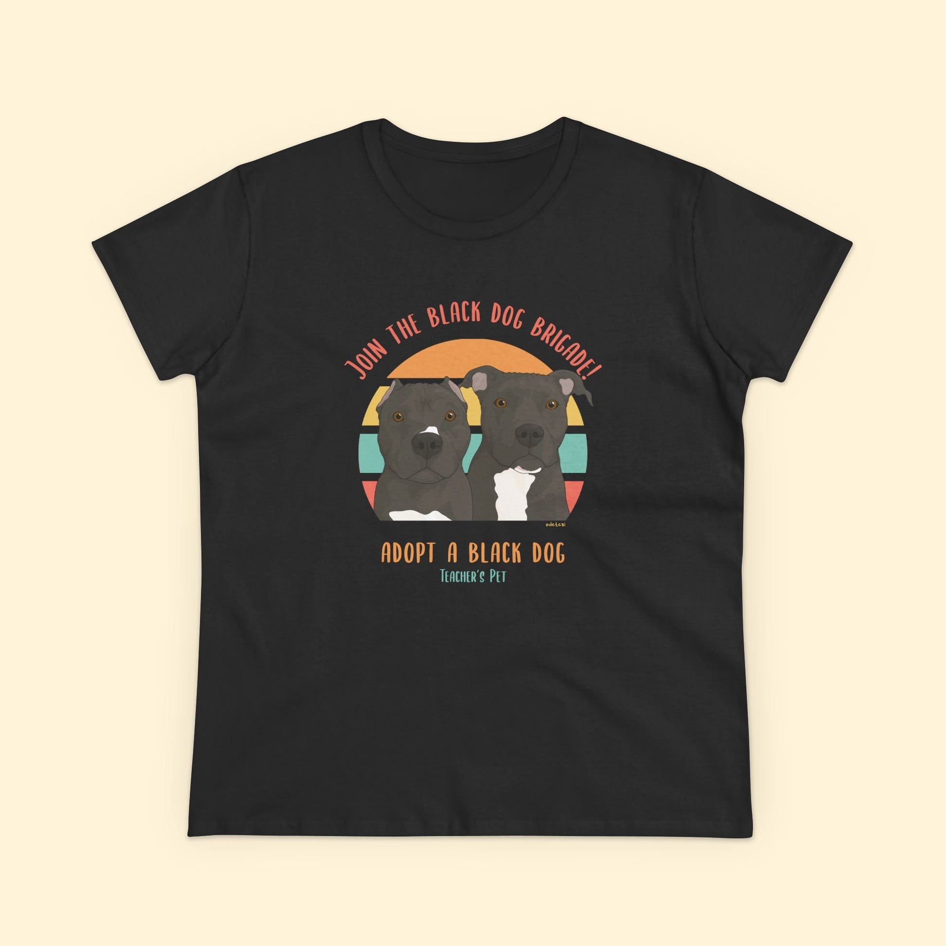 Women's Midweight Cotton Tee | FUNDRAISER | Teacher's Pet - Detezi Designs - 95741793064239443614