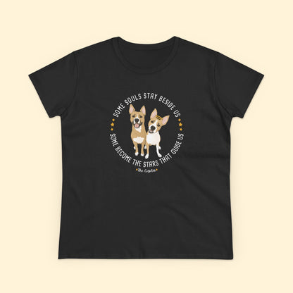 Women's Midweight Cotton Tee | FUNDRAISER | The KG Foundation | Nutty & Barney - Detezi Designs-26178873622276686807