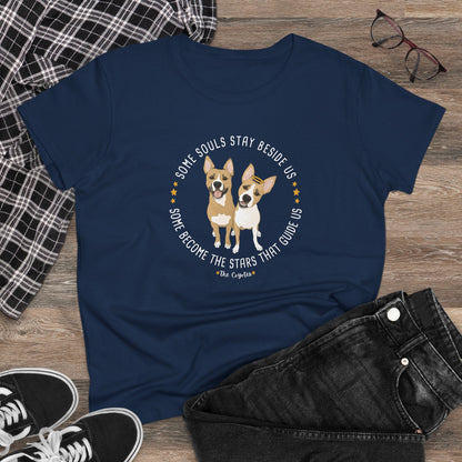 Women's Midweight Cotton Tee | FUNDRAISER | The KG Foundation | Nutty & Barney - Detezi Designs-66383672848329827213