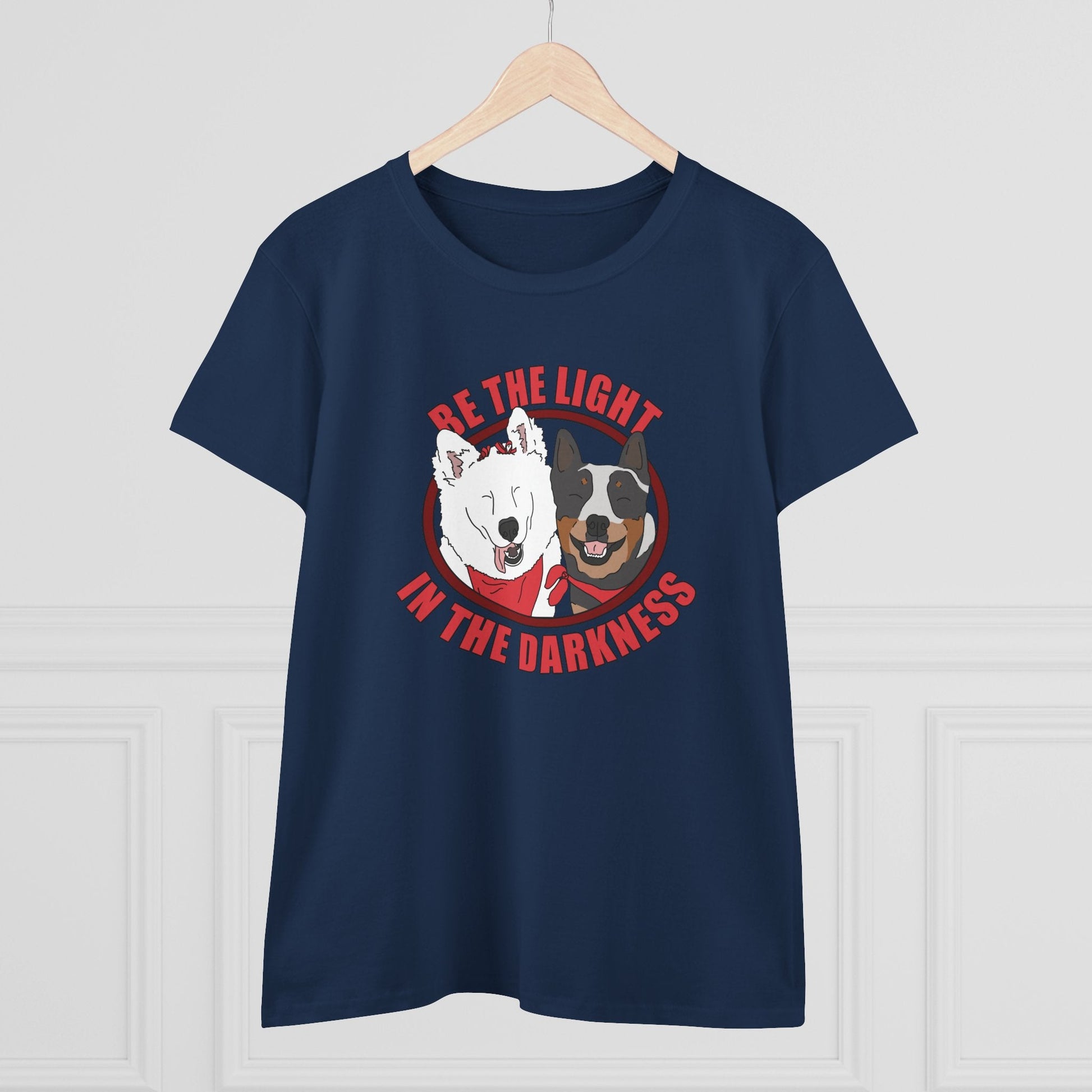 Women's Midweight Cotton Tee | FUNDRAISER | Tunica Humane Society - Detezi Designs - 25112378186712853131