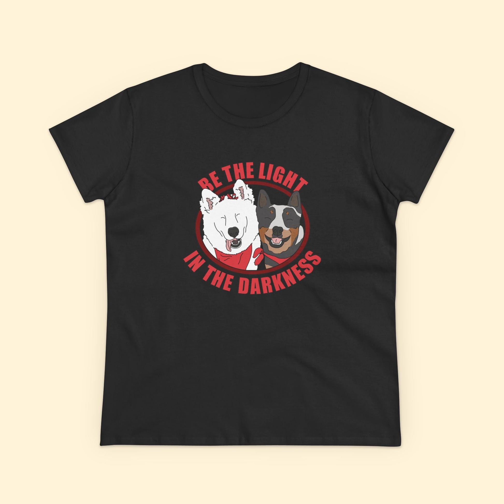 Women's Midweight Cotton Tee | FUNDRAISER | Tunica Humane Society - Detezi Designs - 28236005435570259877