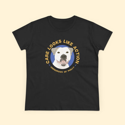 Women's Midweight Cotton Tee | FUNDRAISER | Underdogs of Philly - Detezi Designs-47903845928076623820
