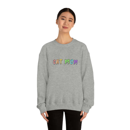 Cat Mom | Crewneck Sweatshirt