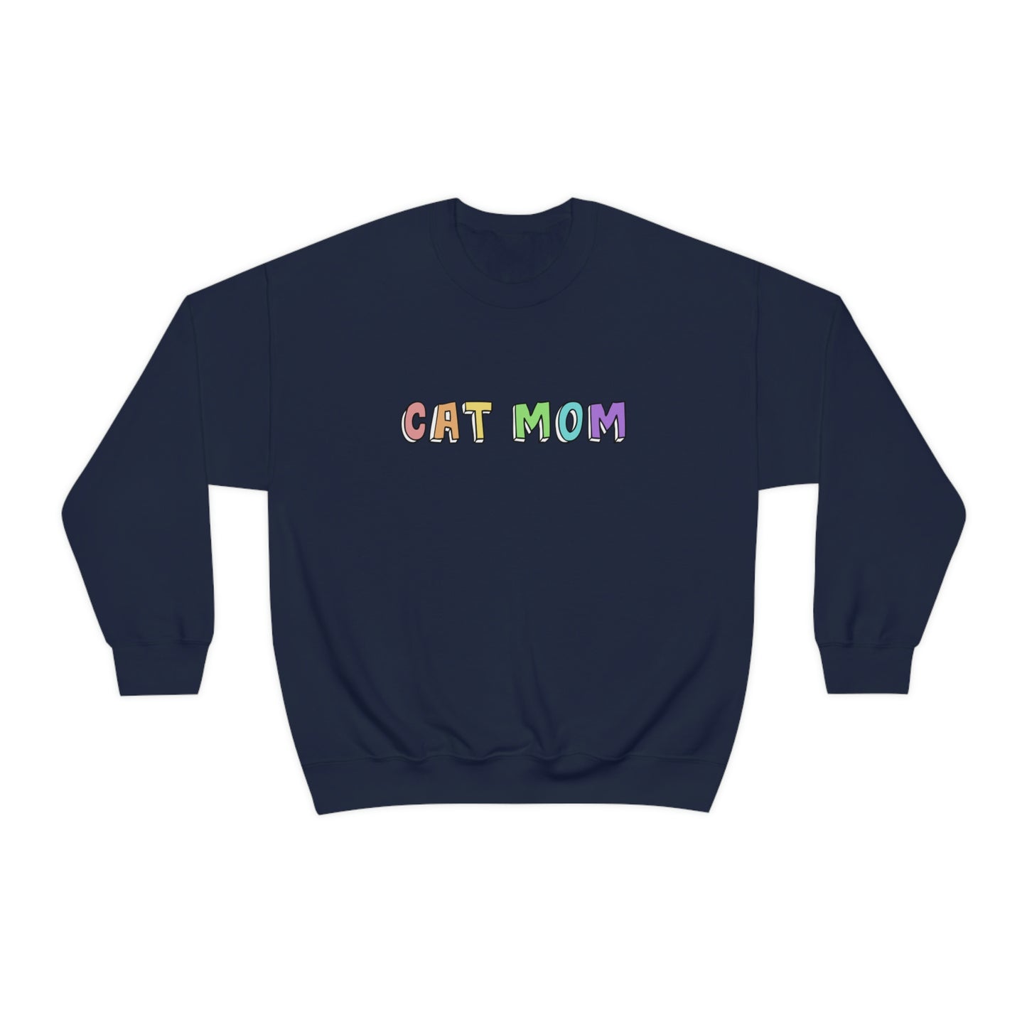 Cat Mom | Crewneck Sweatshirt