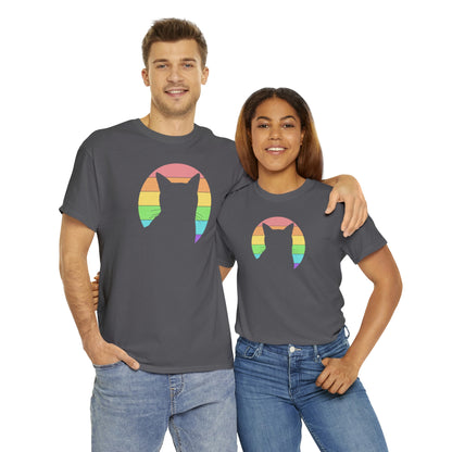 LGBTQ+ Pride | Cat Silhouette | T-shirt