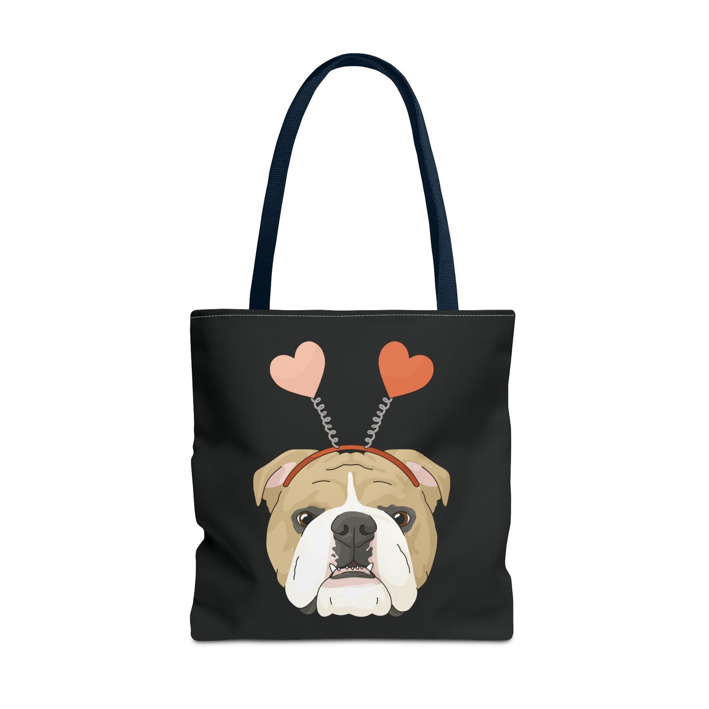 A Very Bulldog Valentine | Tote Bag - Detezi Designs-14528049609960289821