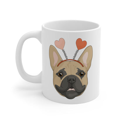 A Very Frenchie Valentine | Mug - Detezi Designs-59831422938639727923