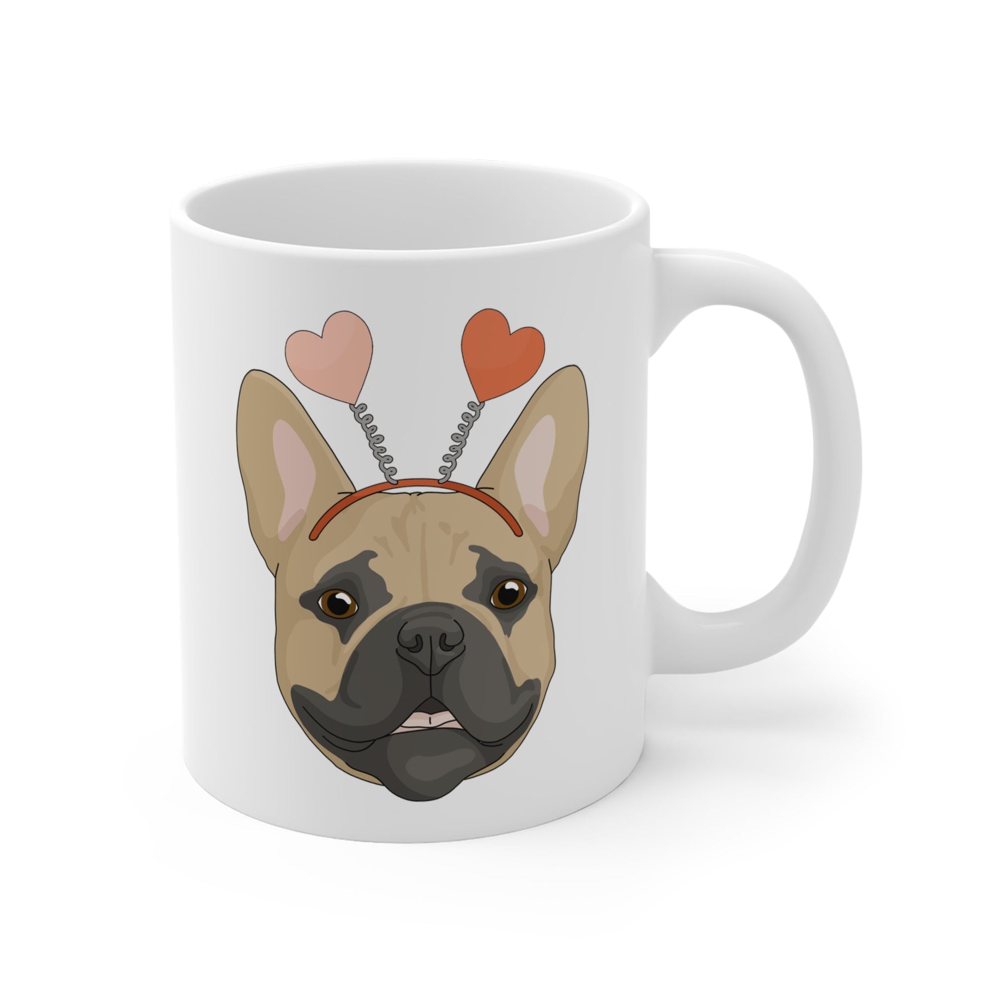 A Very Frenchie Valentine | Mug - Detezi Designs-59831422938639727923