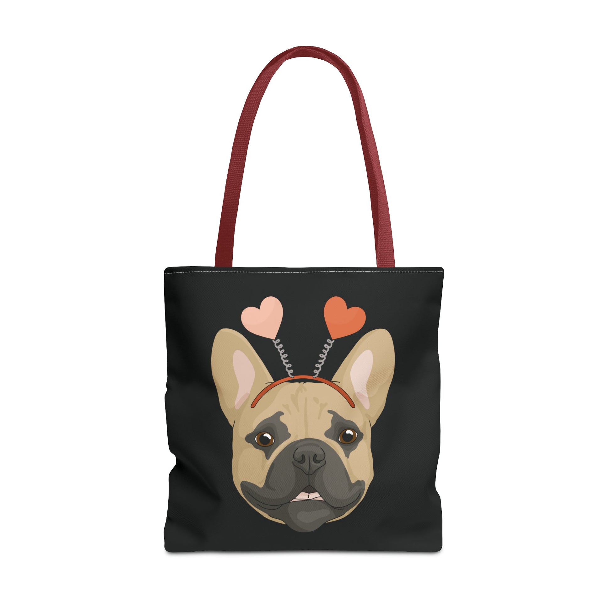 A Very Frenchie Valentine | Tote Bag - Detezi Designs-10743231579243690485