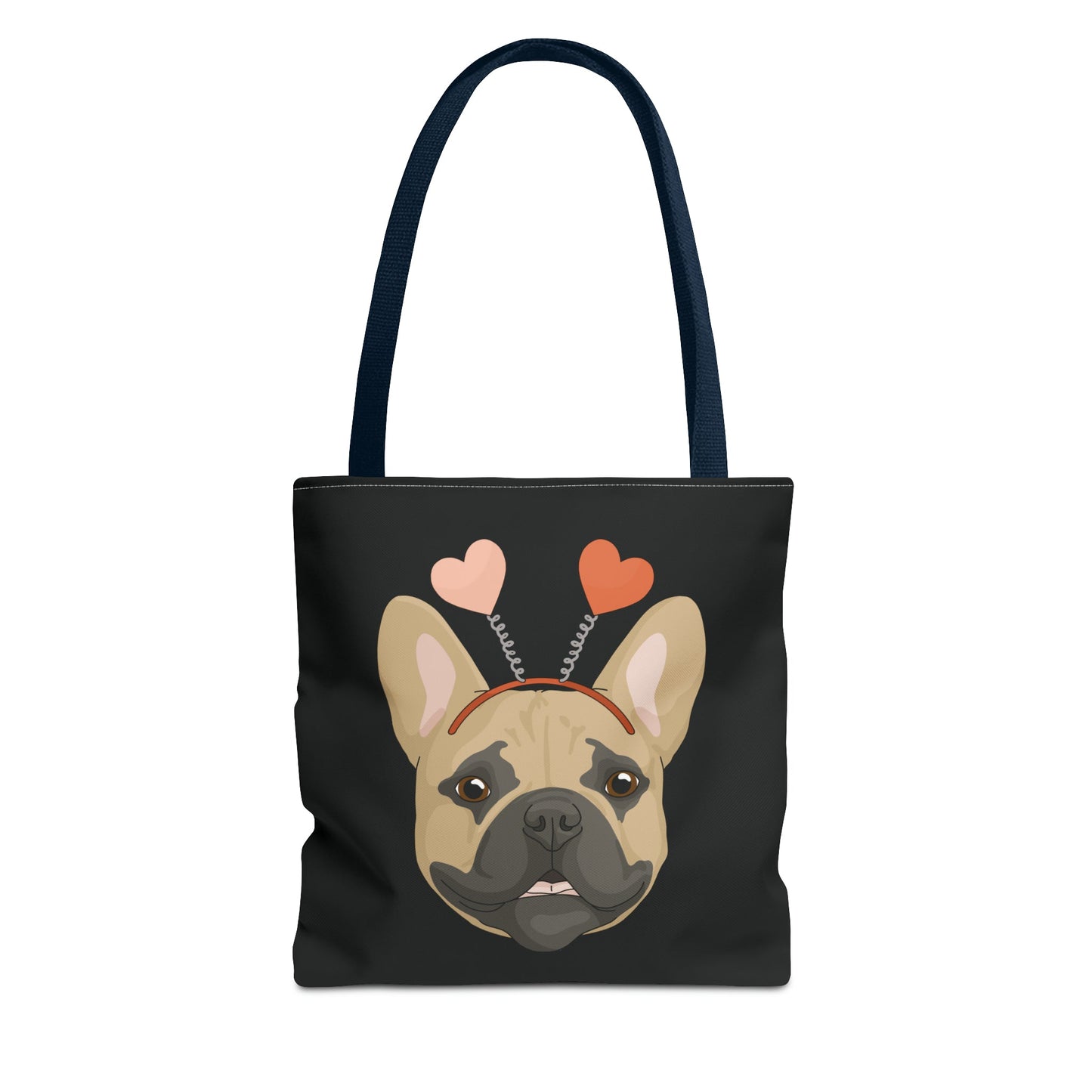 A Very Frenchie Valentine | Tote Bag - Detezi Designs-11232855019932996552