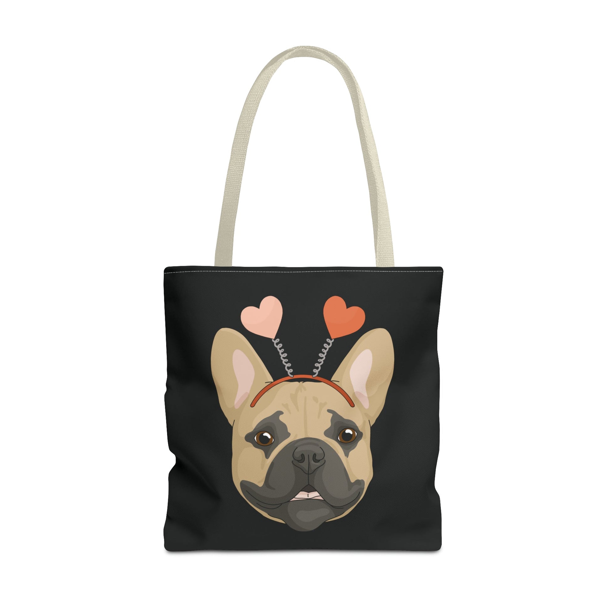 A Very Frenchie Valentine | Tote Bag - Detezi Designs-14698822784633847457