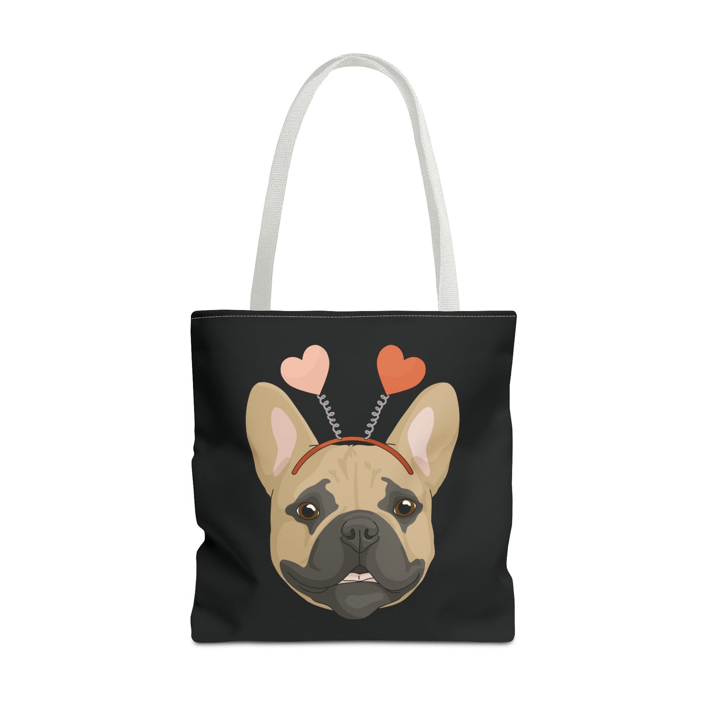 A Very Frenchie Valentine | Tote Bag - Detezi Designs-27701127284222830739