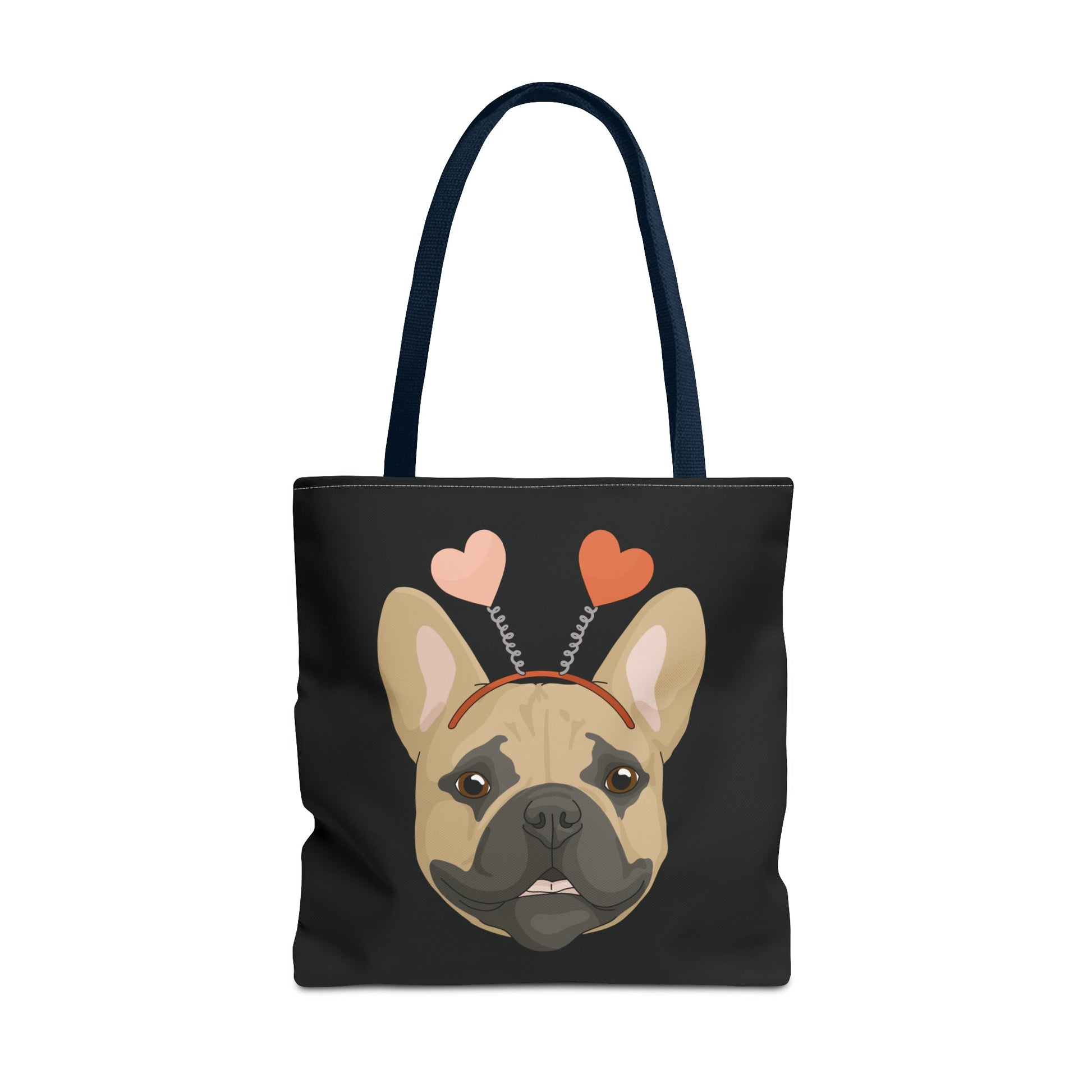 A Very Frenchie Valentine | Tote Bag - Detezi Designs-30618792912993694271