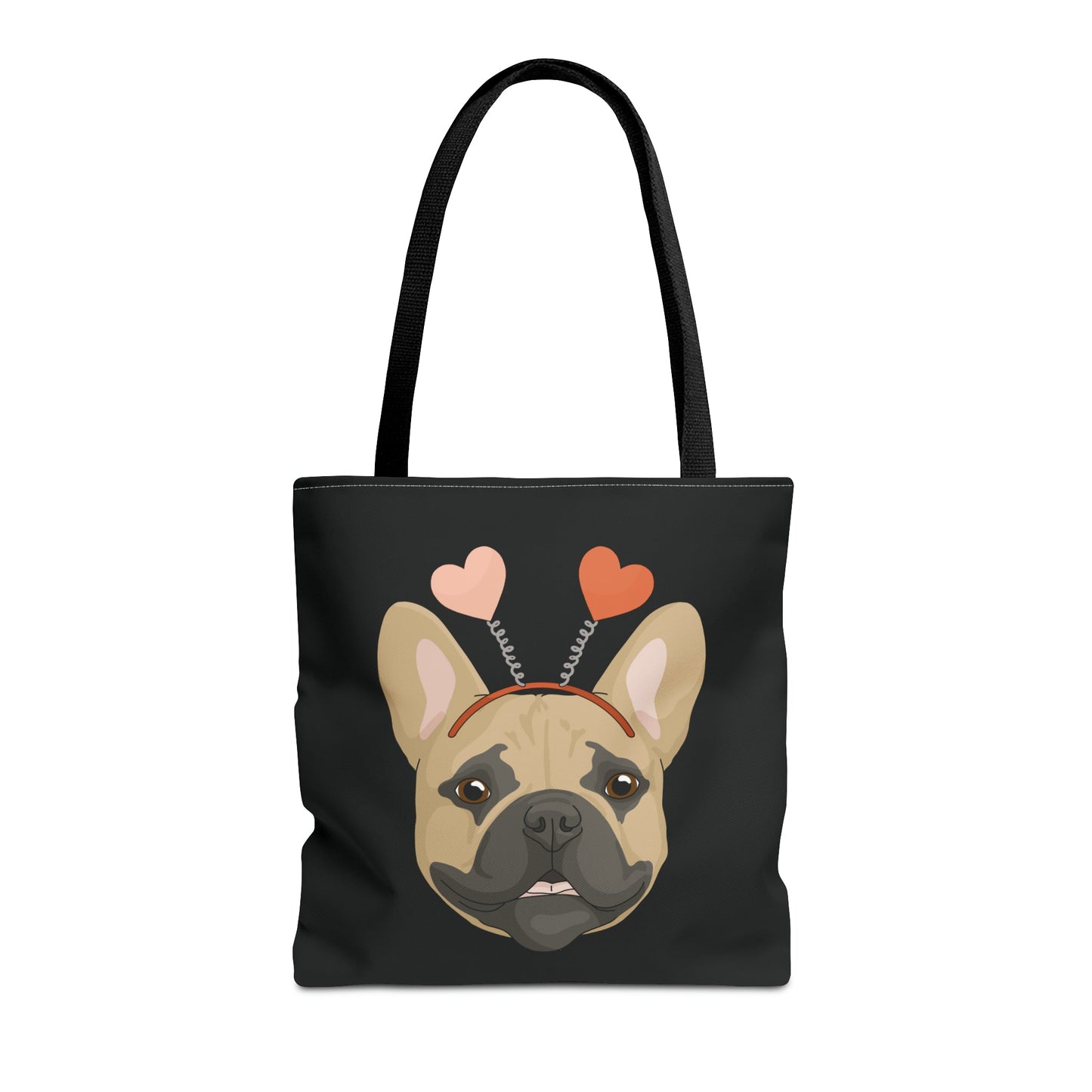 A Very Frenchie Valentine | Tote Bag - Detezi Designs-52190539365367143735