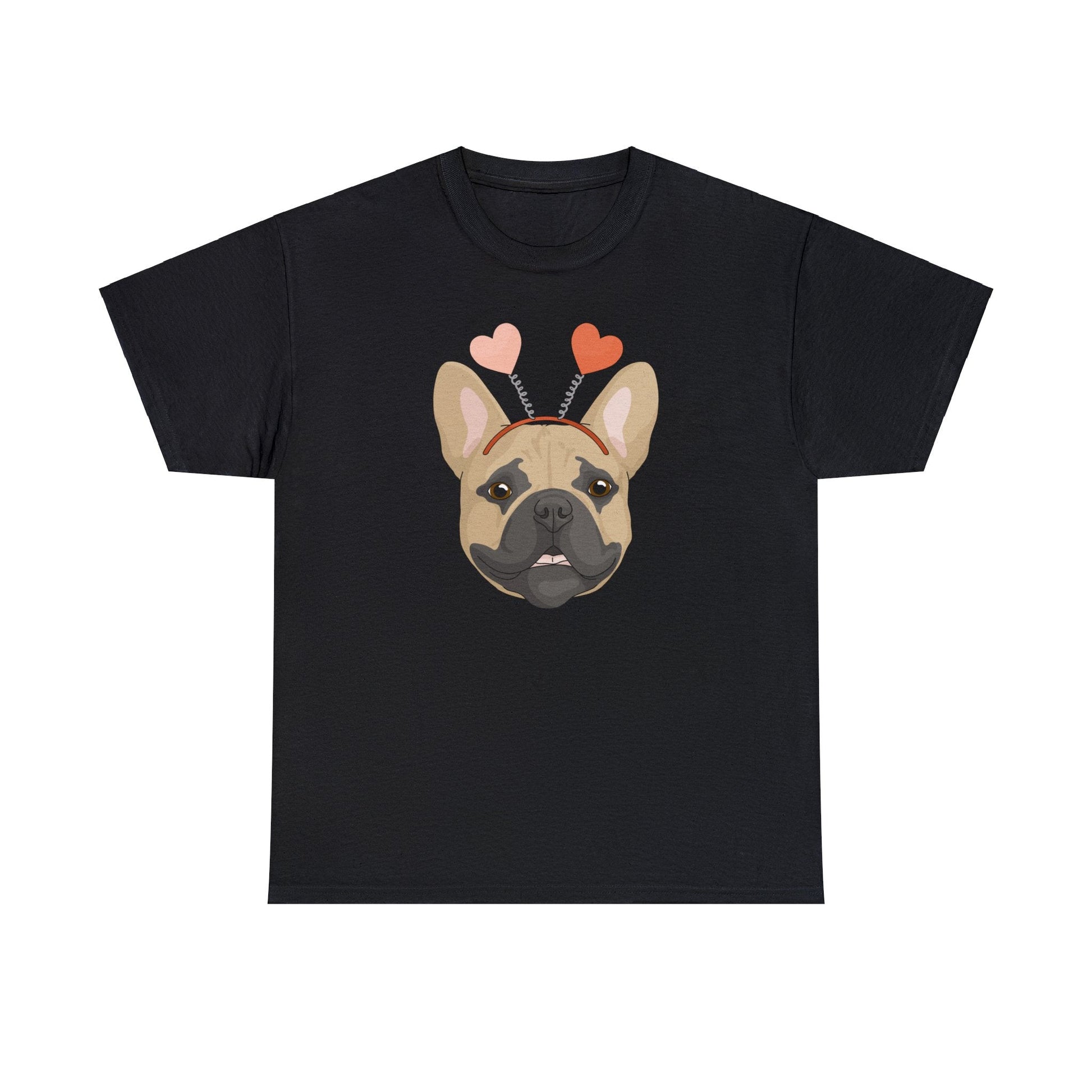 A Very Frenchie Valentine | Unisex T-shirt - Detezi Designs-26074960303552607610