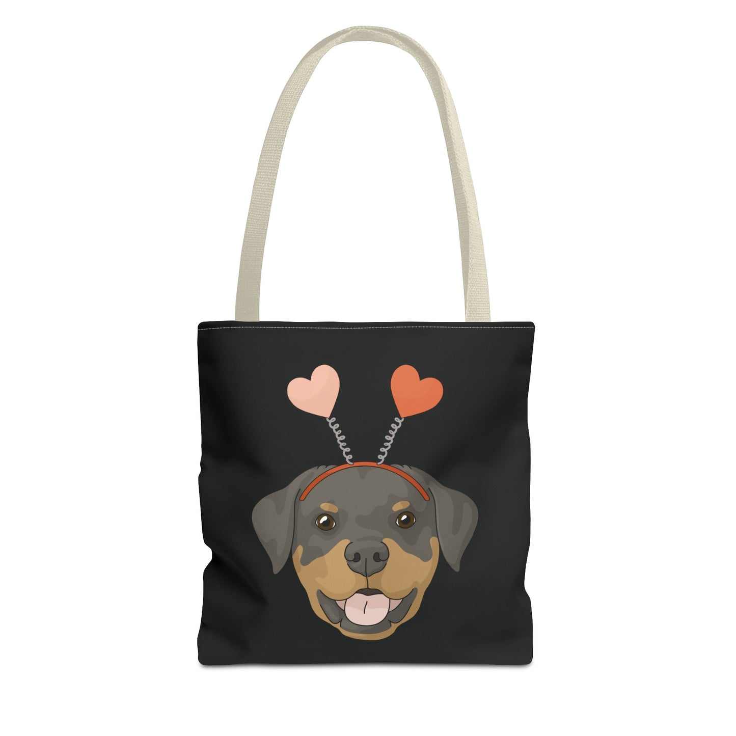 A Very Rottie Valentine | Tote Bag - Detezi Designs-21974626846111994226