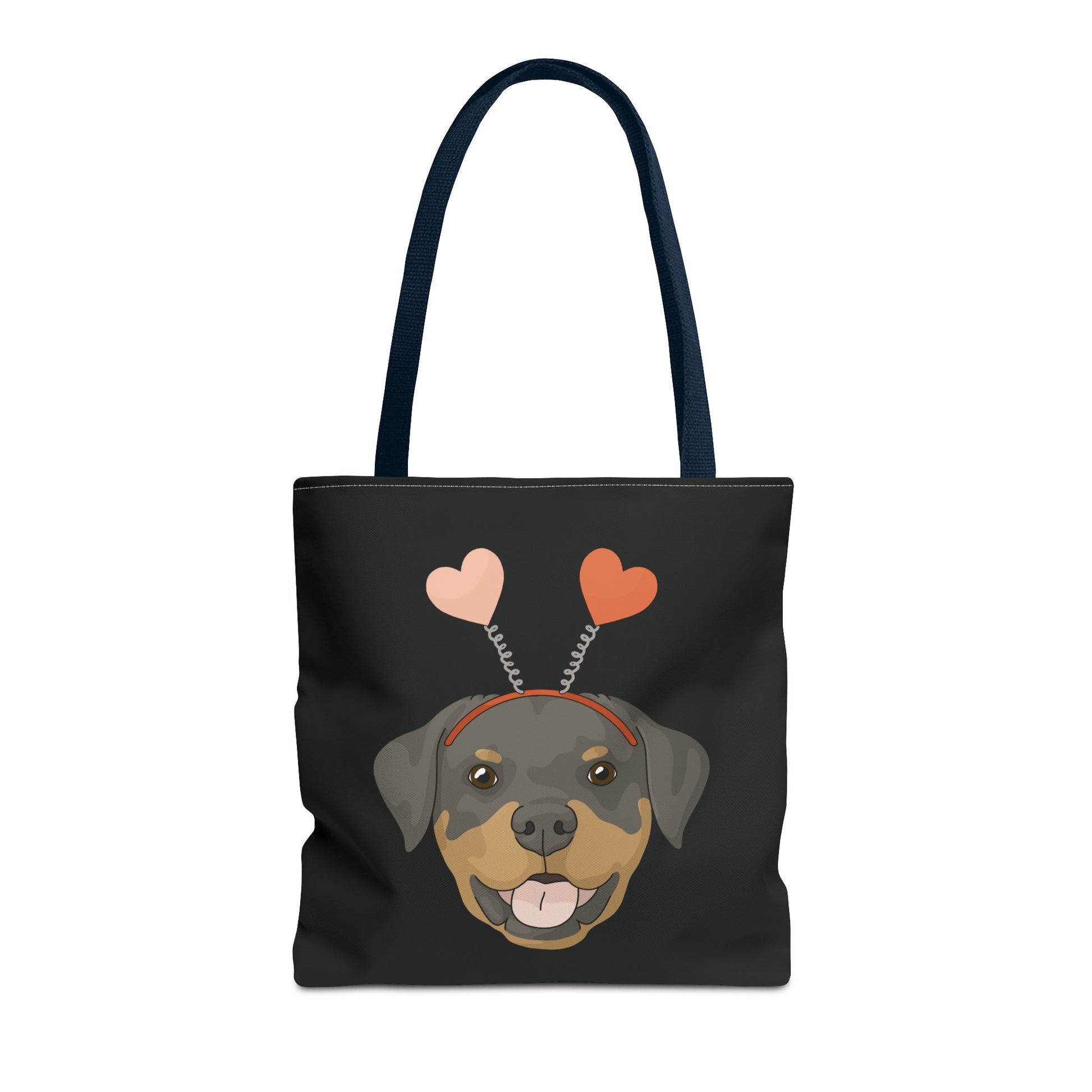 A Very Rottie Valentine | Tote Bag - Detezi Designs-24594834630867323338