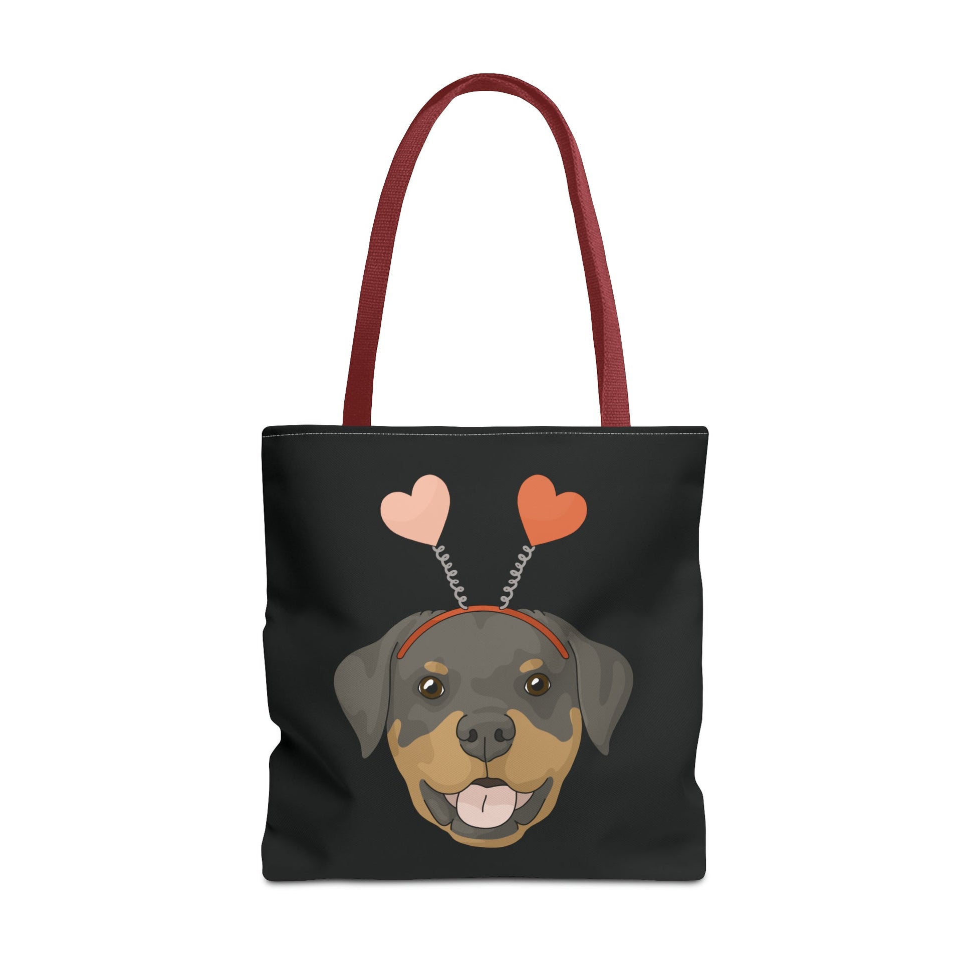 A Very Rottie Valentine | Tote Bag - Detezi Designs-30379386678091394396