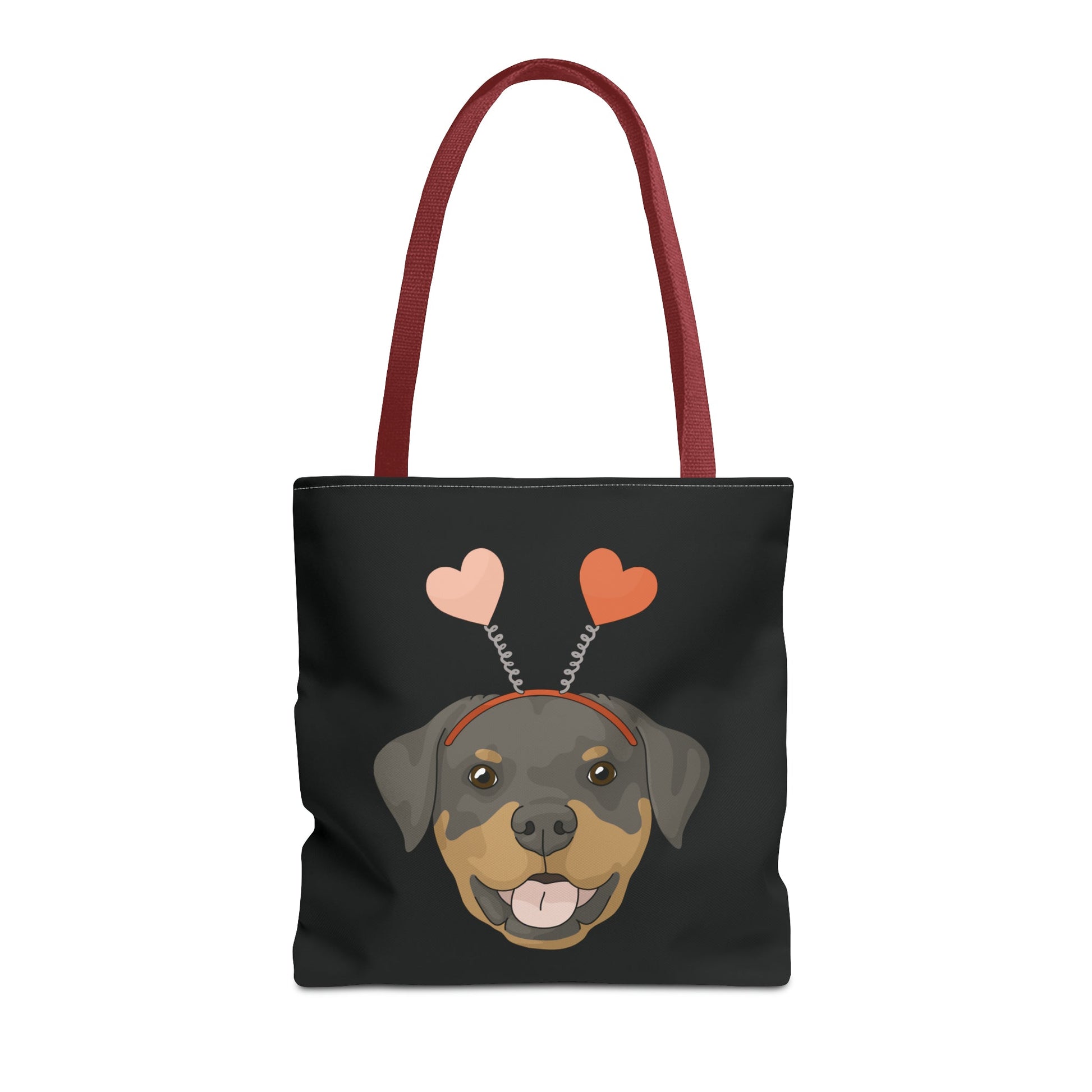 A Very Rottie Valentine | Tote Bag - Detezi Designs-66328703570817848338
