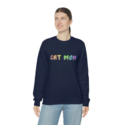 Cat Mom | Crewneck Sweatshirt