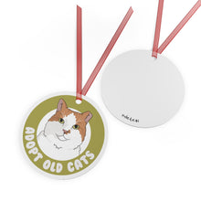 Load image into Gallery viewer, Adopt Old Cats | 2023 Holiday Ornament - Detezi Designs-68781975444016995488
