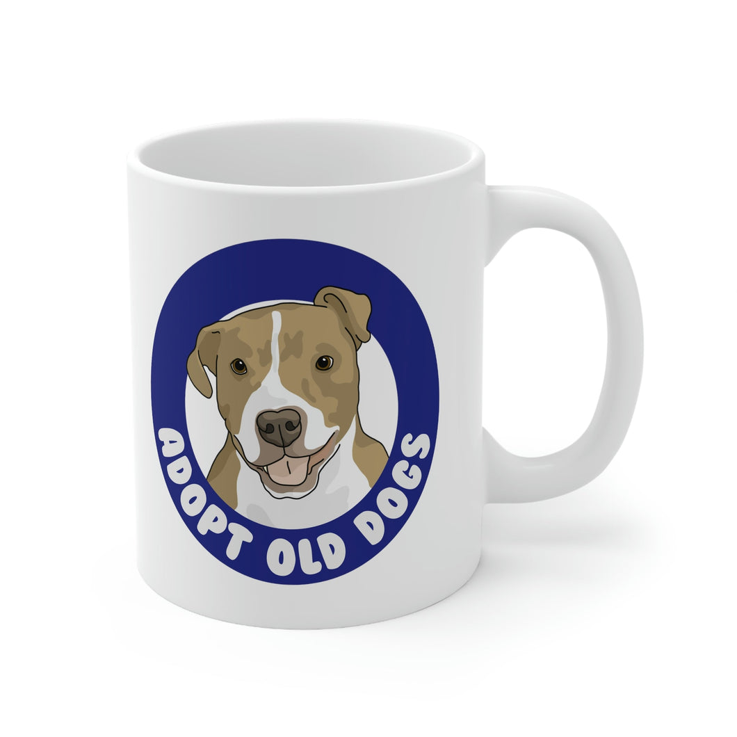 Adopt Old Dogs | Mug - Detezi Designs-12338817208321998316