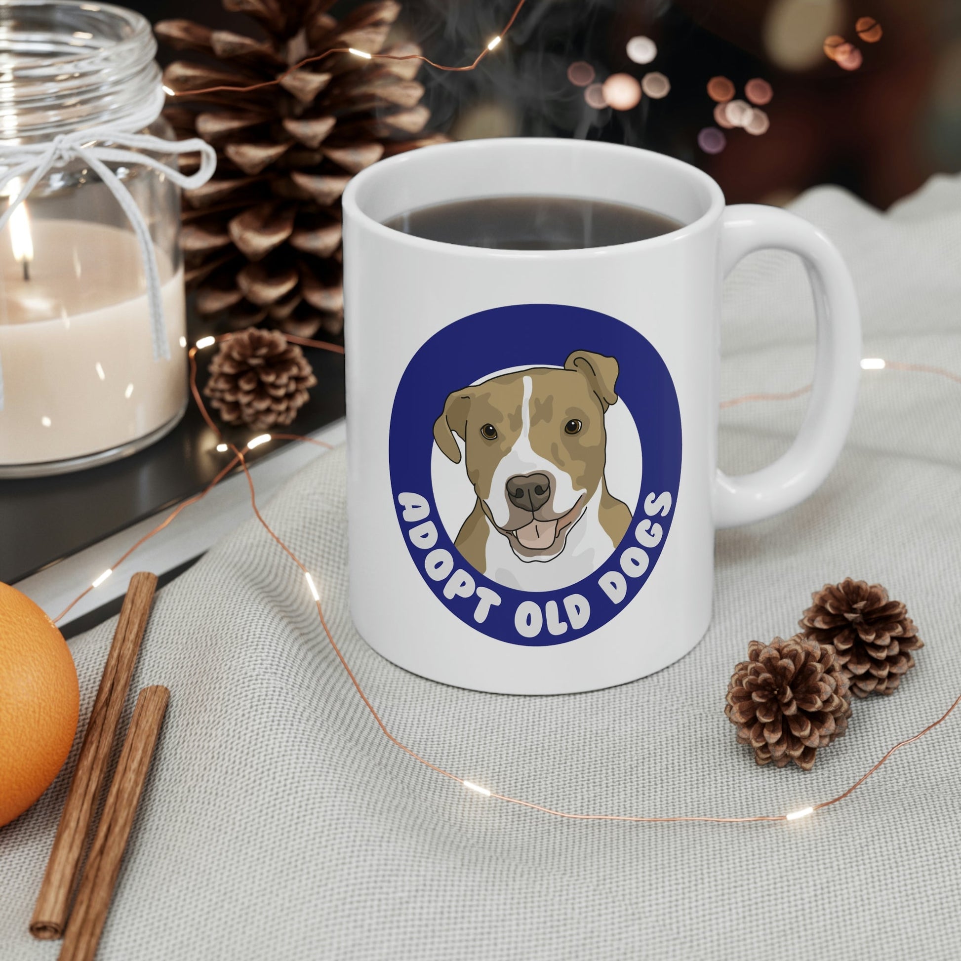 Adopt Old Dogs | Mug - Detezi Designs-12338817208321998316