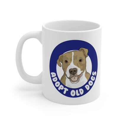 Adopt Old Dogs | Mug - Detezi Designs-12338817208321998316