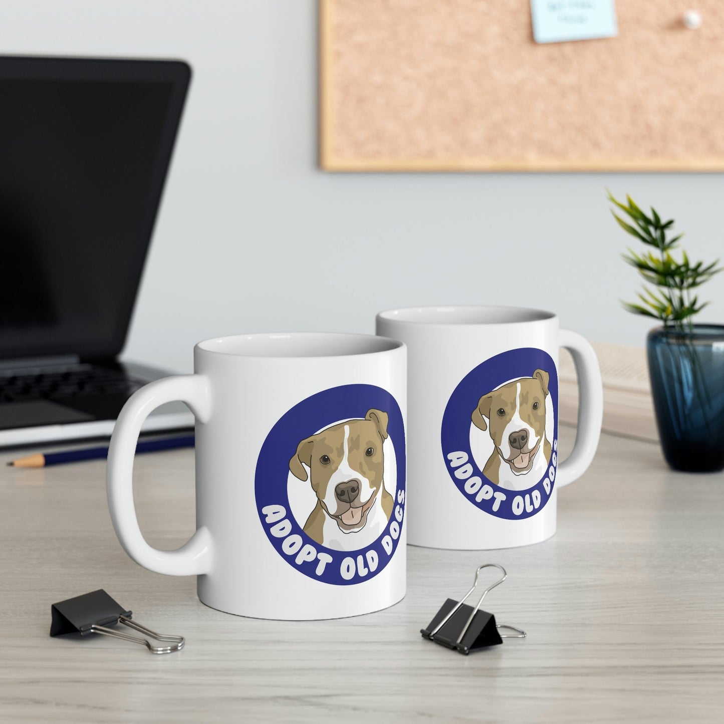 Adopt Old Dogs | Mug - Detezi Designs-12338817208321998316