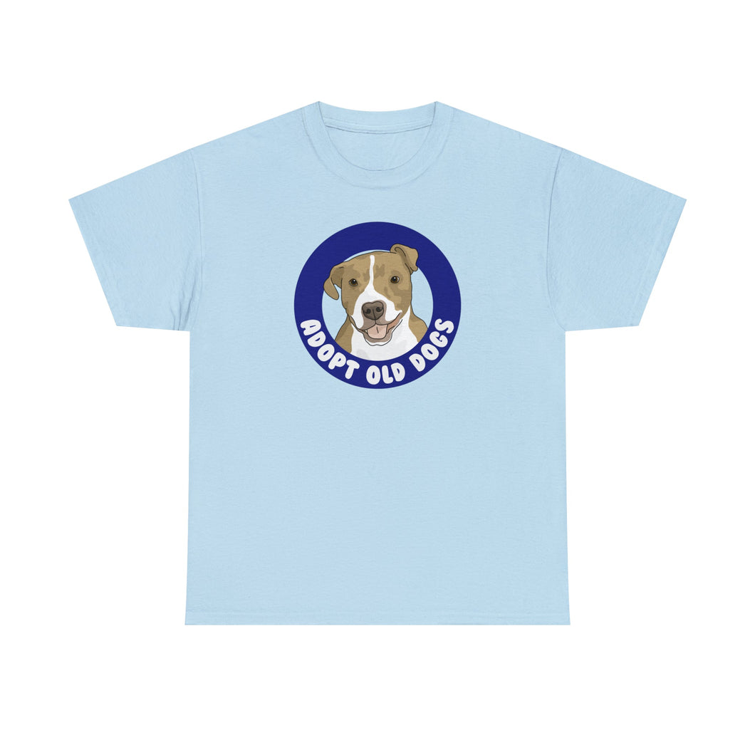 Adopt Old Dogs | T-shirt - Detezi Designs-38391120065367195957