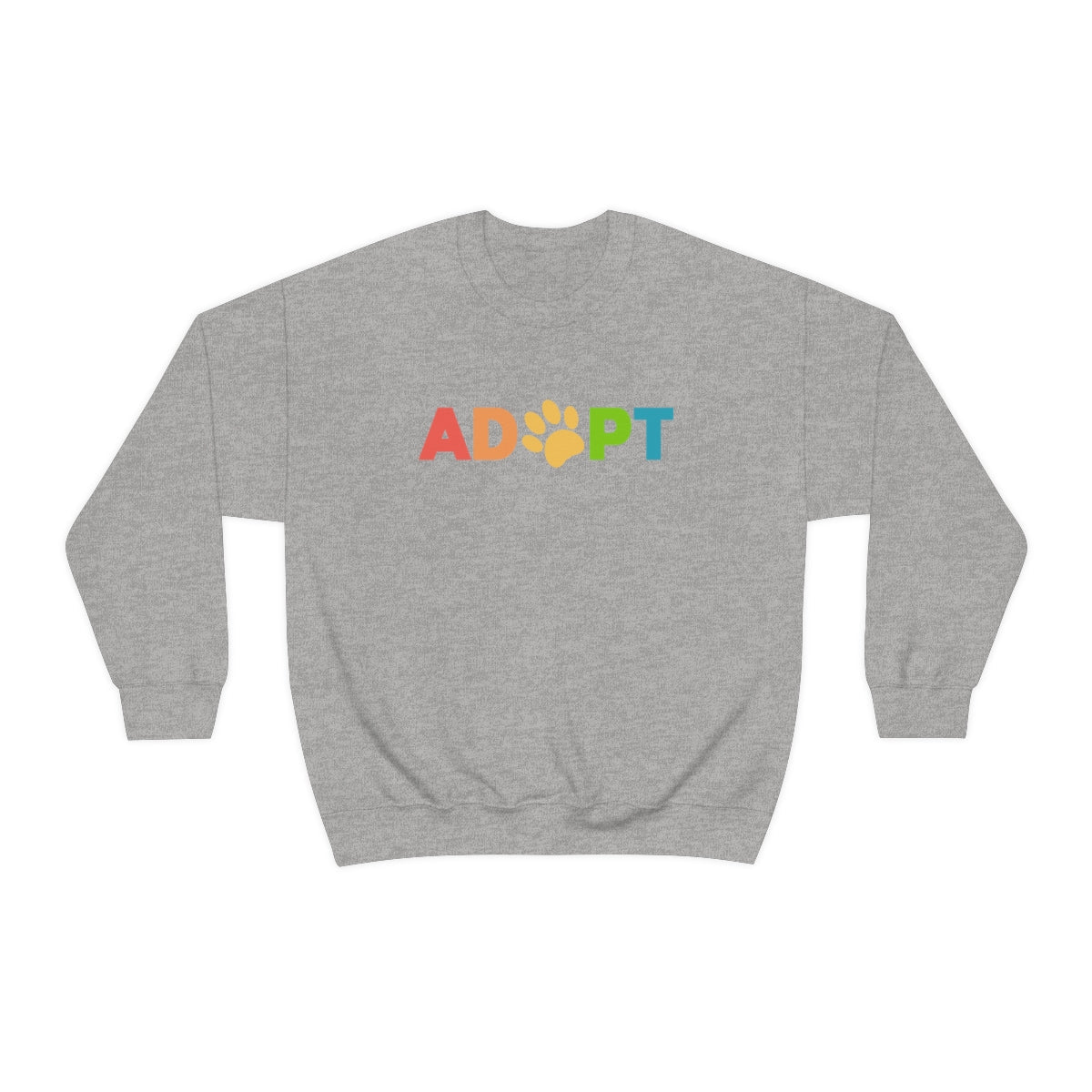 Adopt Rainbow | Crewneck Sweatshirt - Detezi Designs-30627421190443248751