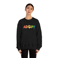 Load image into Gallery viewer, Adopt Rainbow | Crewneck Sweatshirt - Detezi Designs-93805610377272930862
