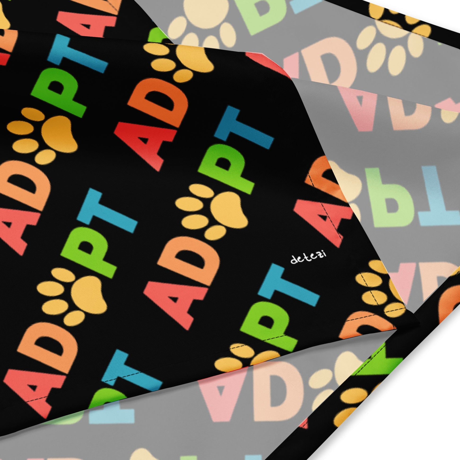 Adopt Rainbow | Square Bandana (3 Sizes!) - Detezi Designs-3037263_16032