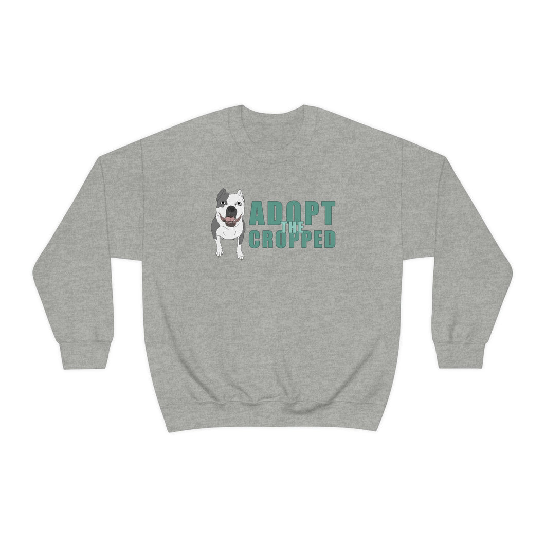 Adopt The Cropped | Crewneck Sweatshirt - Detezi Designs-15717558468102810298
