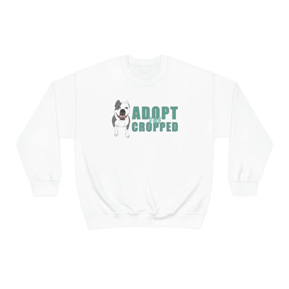 Adopt The Cropped | Crewneck Sweatshirt - Detezi Designs-15896216173218582831