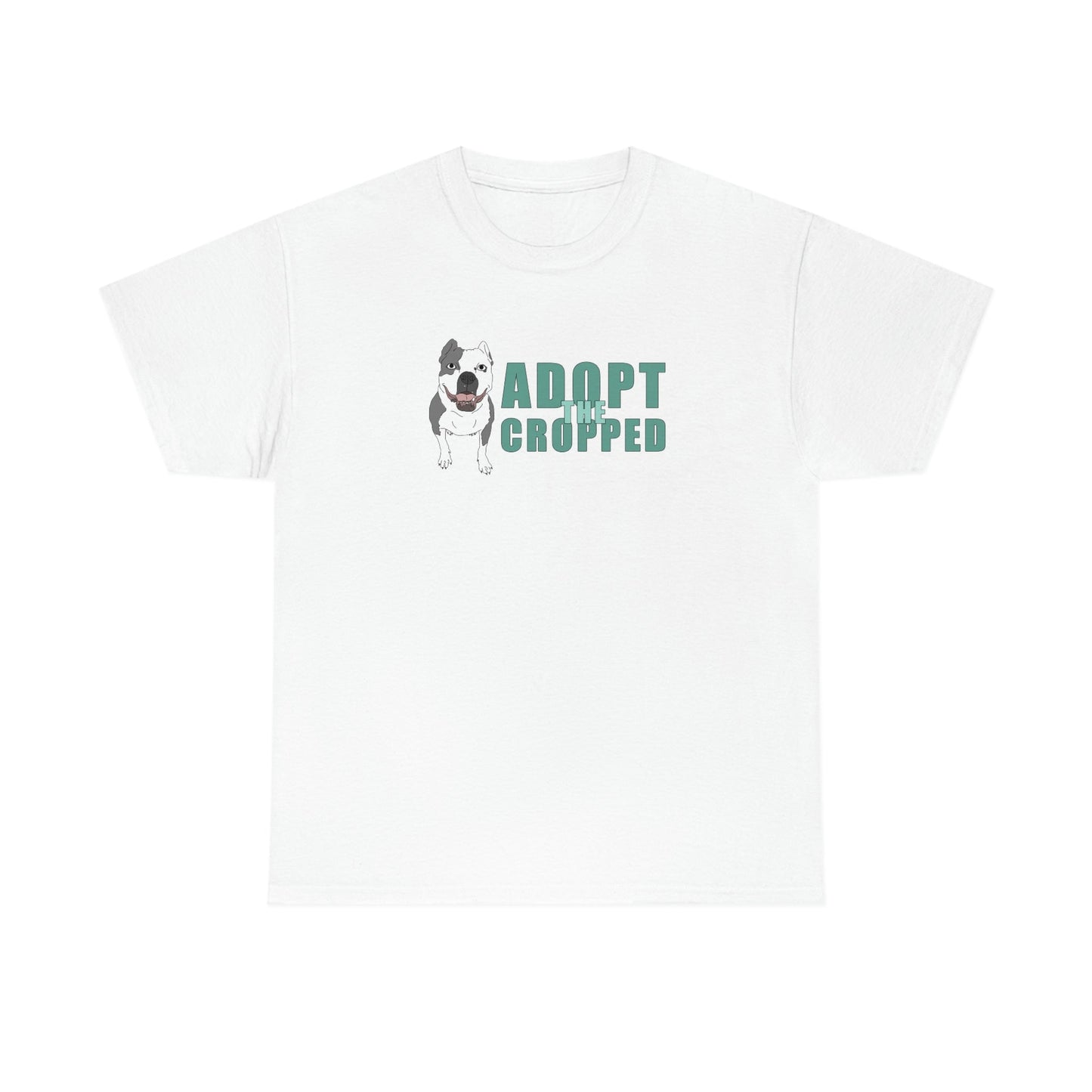 Adopt The Cropped | T-shirt - Detezi Designs-11870017906732057681