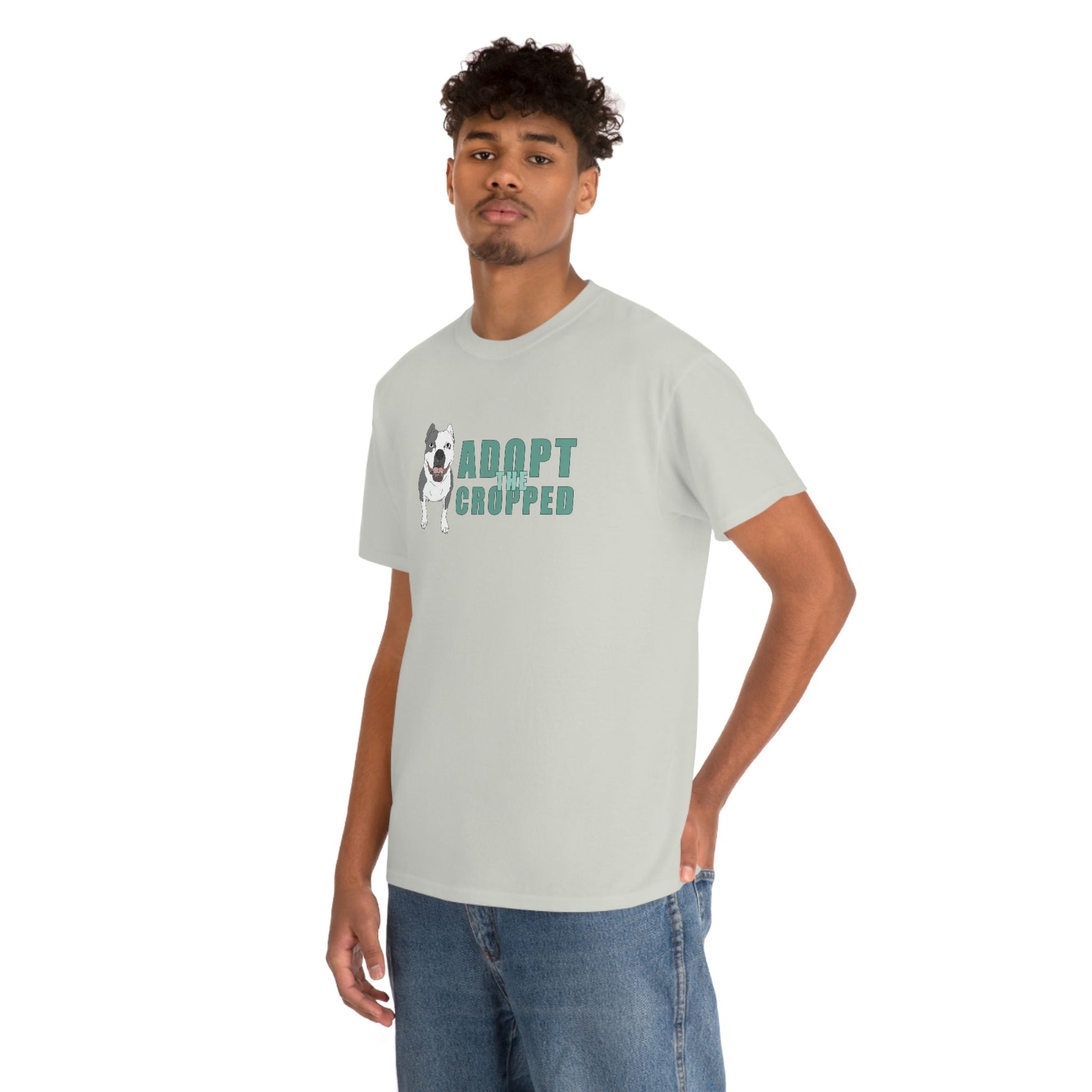 Adopt The Cropped | T-shirt - Detezi Designs-78023861692516238475