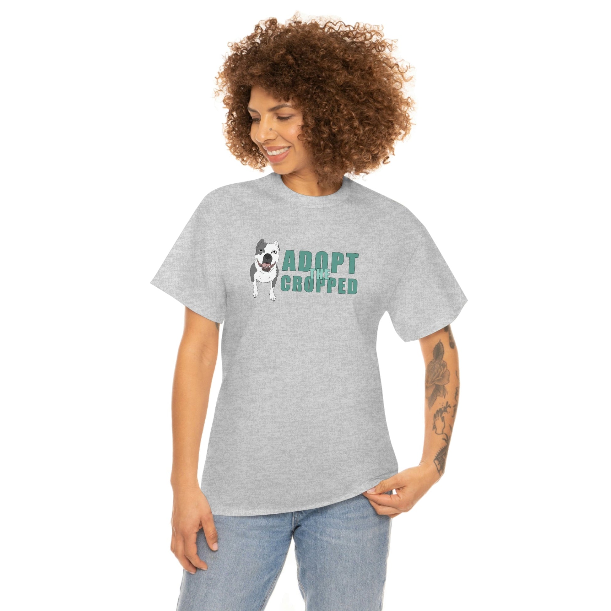 Adopt The Cropped | T-shirt - Detezi Designs-90983436482695168772