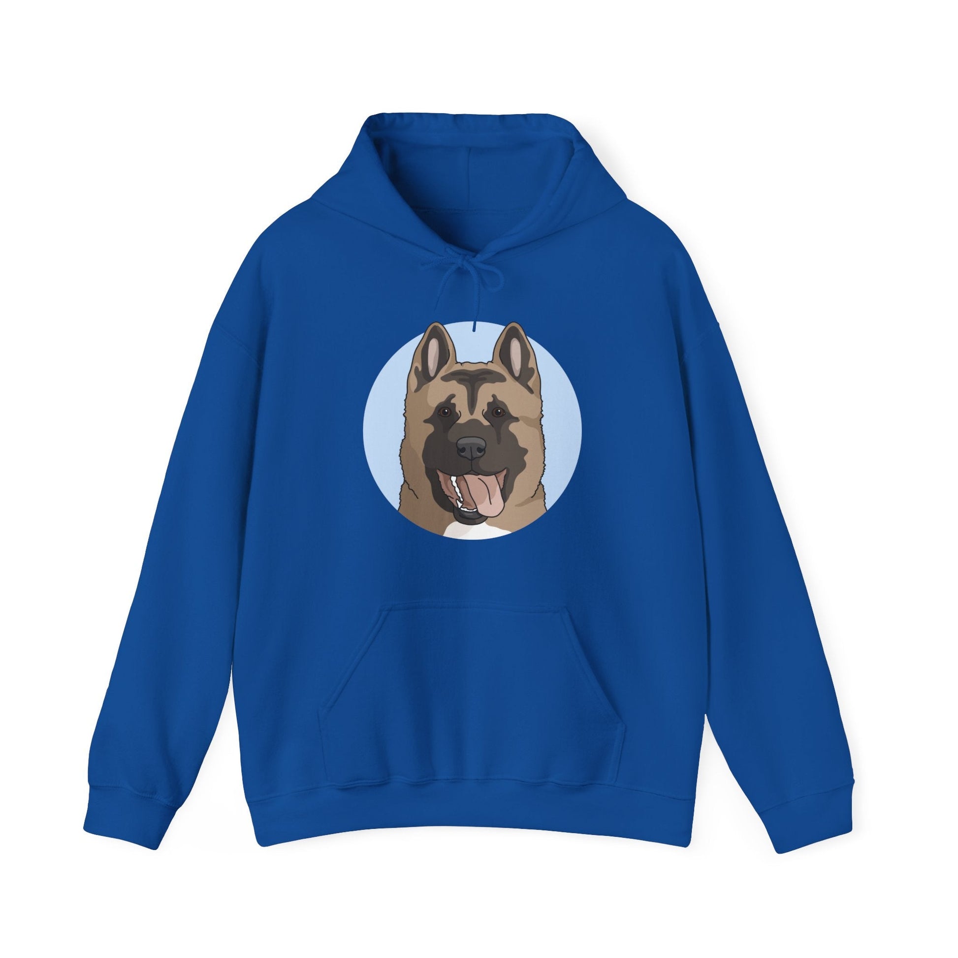 Akita | Hooded Sweatshirt - Detezi Designs-91359764199777668018