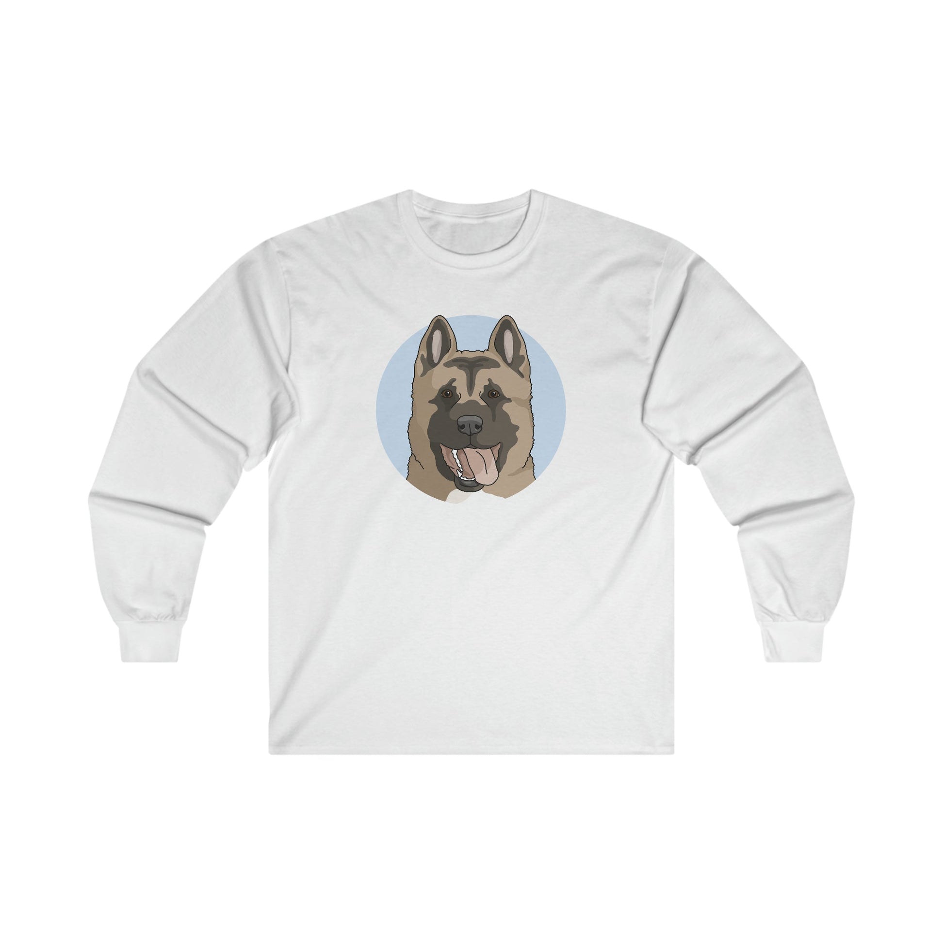 Akita | Long Sleeve Tee - Detezi Designs-21244702690385975461