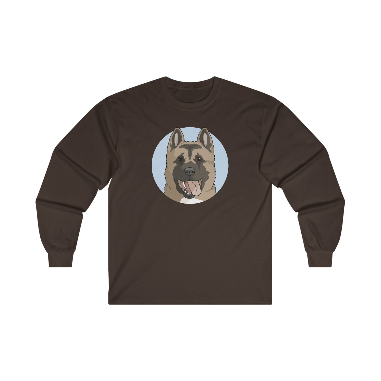 Akita | Long Sleeve Tee - Detezi Designs-71651610293673029894