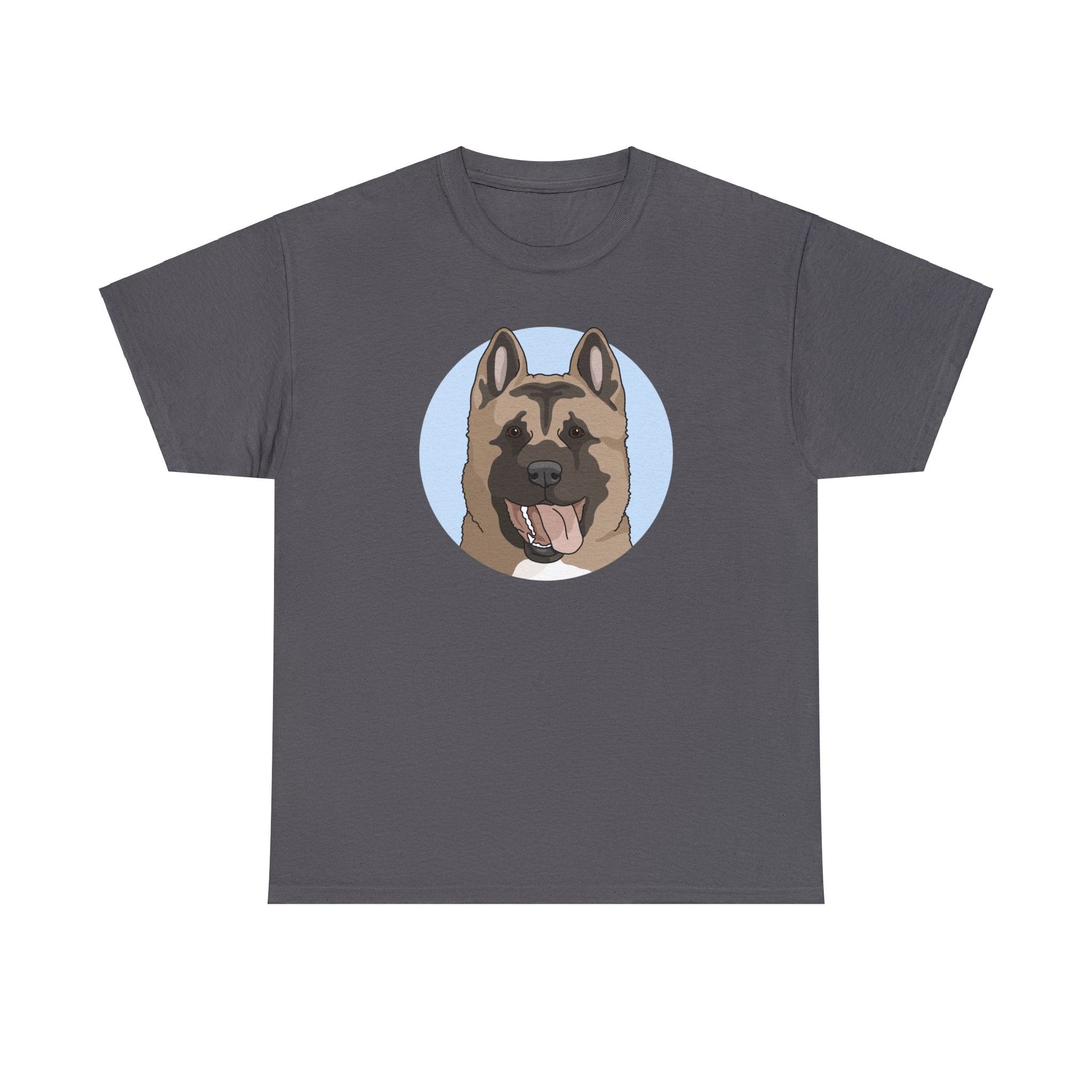 Akita | T-shirt - Detezi Designs-16363919277232438955