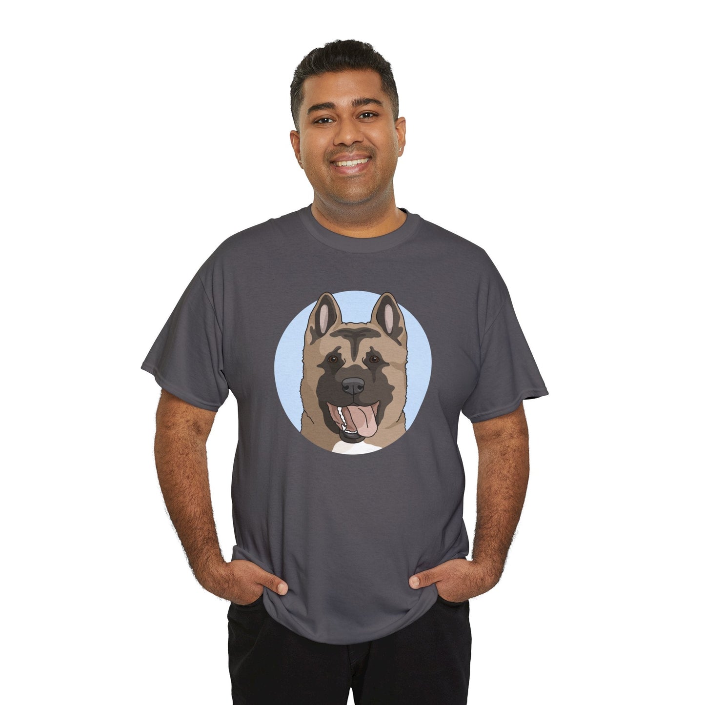 Akita | T-shirt - Detezi Designs-19880083521252178250