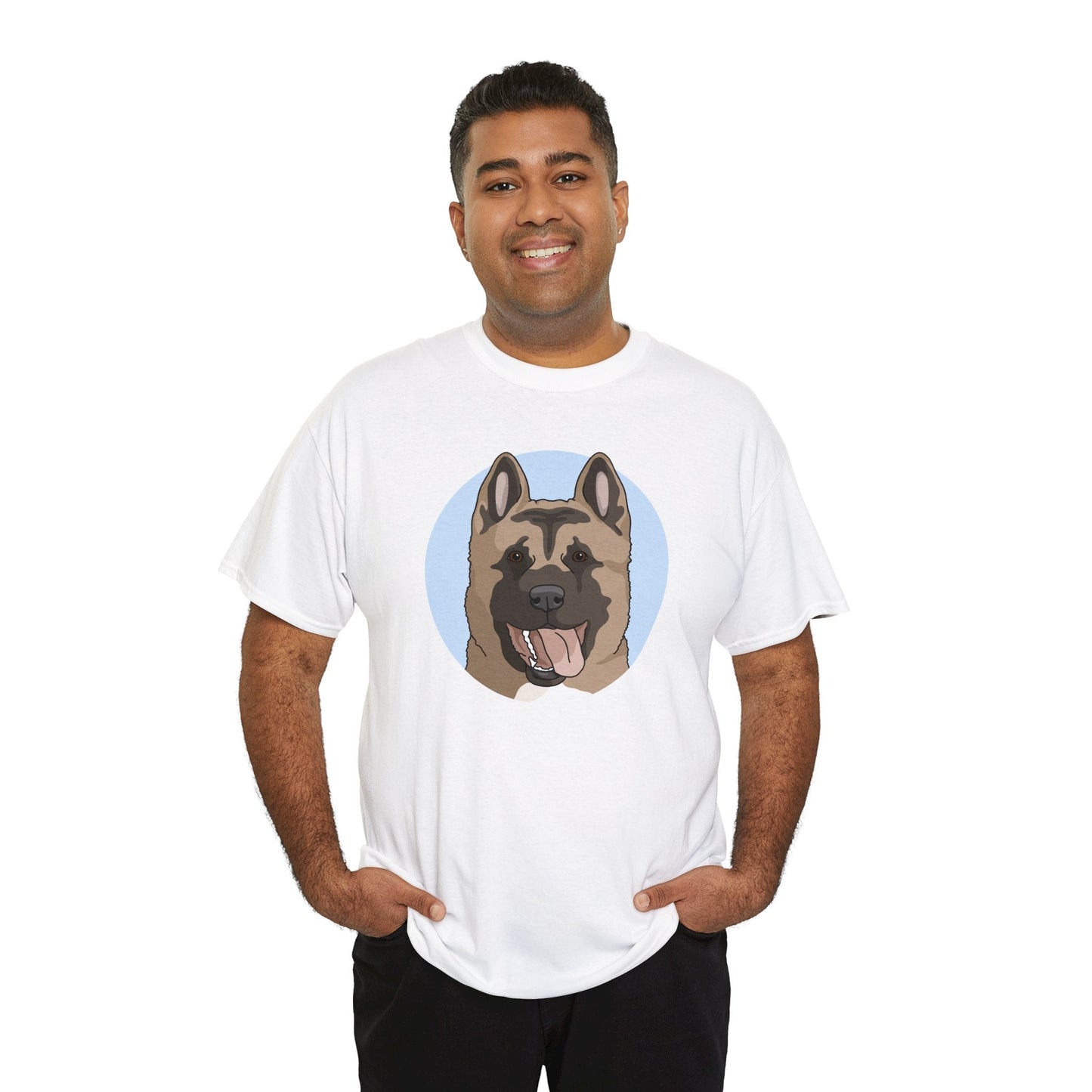 Akita | T-shirt - Detezi Designs-19880083521252178250