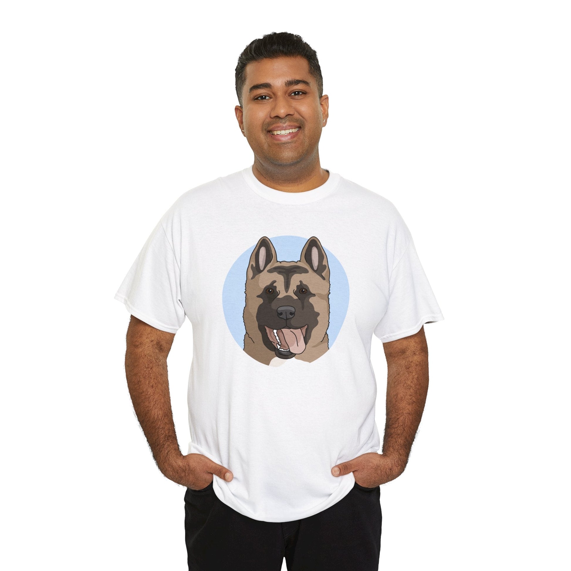 Akita | T-shirt - Detezi Designs-19880083521252178250