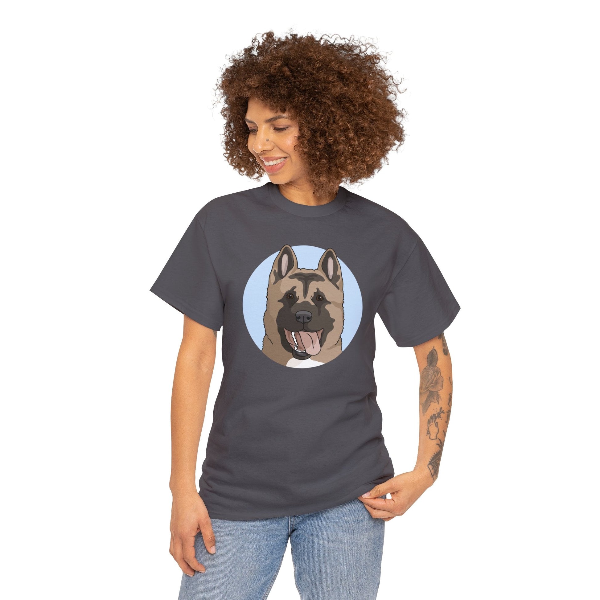 Akita | T-shirt - Detezi Designs-19880083521252178250