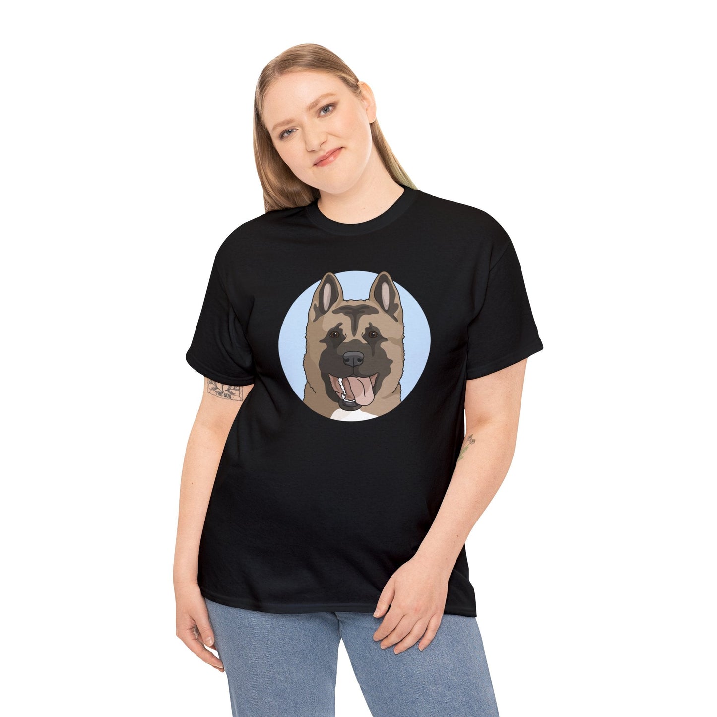 Akita | T-shirt - Detezi Designs-19880083521252178250